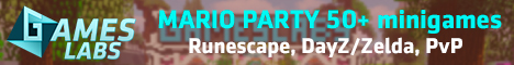 Banner for GamesLabs Network - Mario party, rpg, pve, pvp server