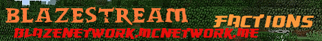 Banner for BlazeStream Minecraft server