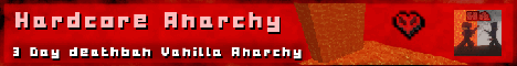 Banner for Hardcore Anarchy Minecraft server