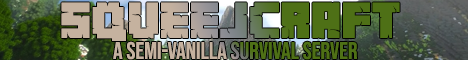 Banner for SqueejCraft Minecraft server