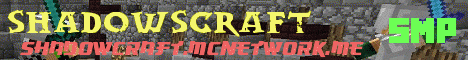 Banner for ShadowsCraft Minecraft server
