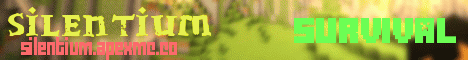 Banner for Silentium Minecraft server