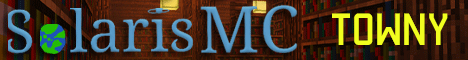 Banner for SolarisMC Minecraft server