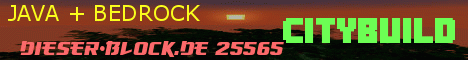 Banner for Dieser-Block.DE || Citybuild server