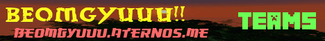 Banner for beomgyuuu Minecraft server