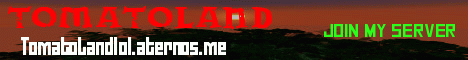 Banner for TomatoLand Minecraft server