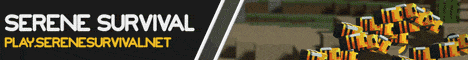Banner for Serene Survival Minecraft server