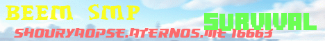 Banner for beem smp Minecraft server