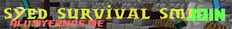 Banner for SYED Survival SMP server