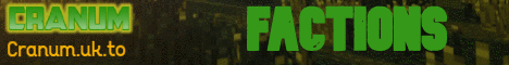 Banner for Cranum Minecraft server