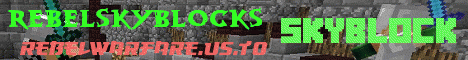 Banner for RebelSkyWars Minecraft server