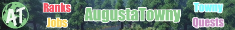 Banner for AugustaTowny Minecraft server