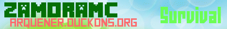 Banner for ZamoraMC Minecraft server