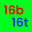 16b16t icon